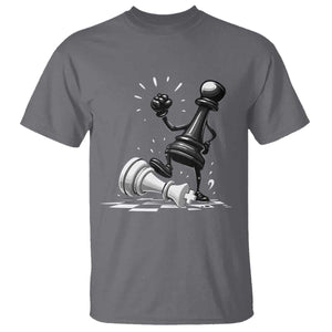 No Kings T Shirt America Protest Chess Rejecting Kings TS11 Charcoal Print Your Wear