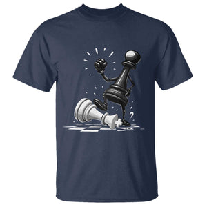 No Kings T Shirt America Protest Chess Rejecting Kings TS11 Navy Print Your Wear