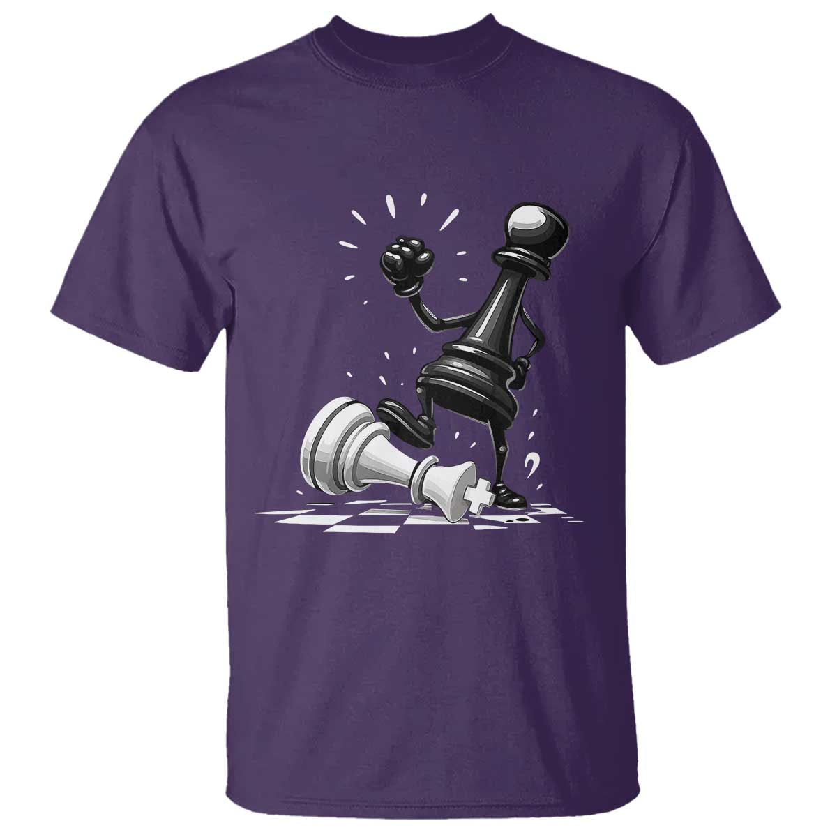 No Kings T Shirt America Protest Chess Rejecting Kings TS11 Purple Print Your Wear