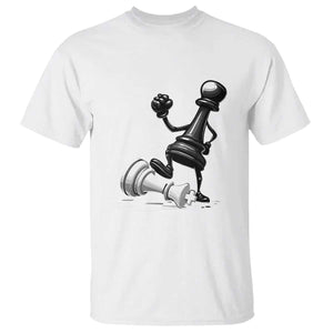 No Kings T Shirt America Protest Chess Rejecting Kings TS11 White Print Your Wear