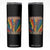 Funny No Kings In America LGBT Skinny Tumbler Retro Statue Of Liberty - Print Your Wear