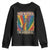 Funny No Kings In America LGBT Youth Sweatshirt Retro Statue Of Liberty TS11 Black Print Your Wear