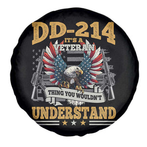 DD214 It Is A Veteran Thing You Wouldnt Understand Spare Tire Cover US Veteran Bald Egale TS11 Print Your Wear