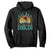 Funny Retro Skiing Father's Day Hoodie Ski Dad Like A Normal Dad But Cooler TS11 Black Print Your Wear