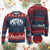 Funny Skiing Ugly Christmas Sweater Ski Goggles Winter Sport Snow Mountain TS11 Burgundy Print Your Wear