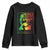 MLK Day The Time Is Always Right To Do What Is Right Youth Sweatshirt Martin Luther King Black History Month TS11 Black Print Your Wear