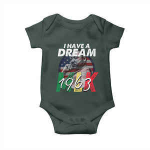 I Have A Dream Martin Luther King MLK 1963 Baby Onesie Black History Month TS11 Print Your Wear
