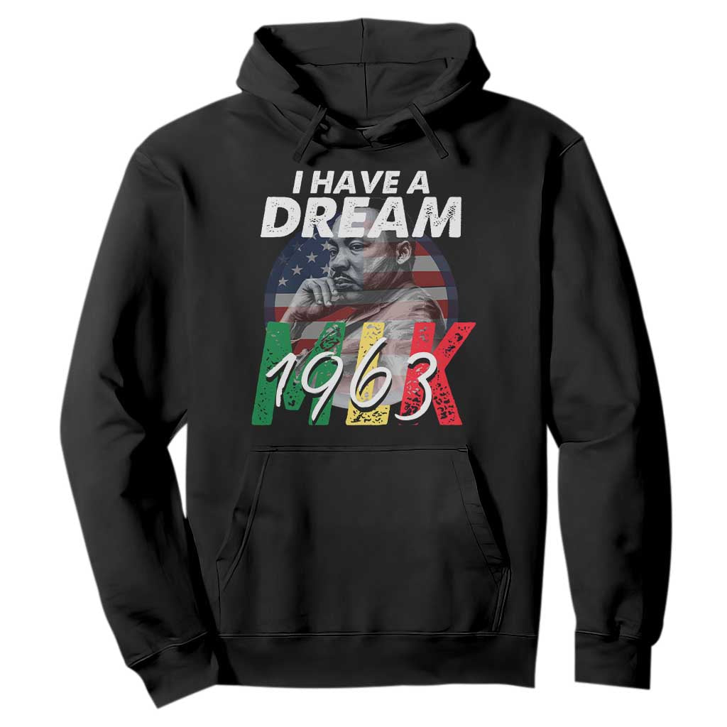 I Have A Dream Martin Luther King MLK 1963 Hoodie Black History Month TS11 Black Print Your Wear