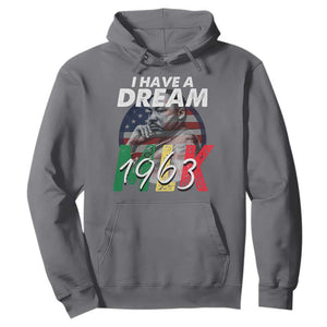 I Have A Dream Martin Luther King MLK 1963 Hoodie Black History Month TS11 Charcoal Print Your Wear