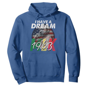 I Have A Dream Martin Luther King MLK 1963 Hoodie Black History Month TS11 Royal Blue Print Your Wear