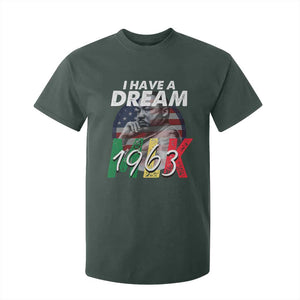 I Have A Dream Martin Luther King MLK 1963 T Shirt For Kid Black History Month TS11 Dark Forest Green Print Your Wear