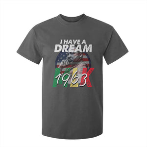 I Have A Dream Martin Luther King MLK 1963 T Shirt For Kid Black History Month TS11 Dark Heather Print Your Wear