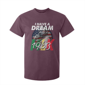 I Have A Dream Martin Luther King MLK 1963 T Shirt For Kid Black History Month TS11 Maroon Print Your Wear