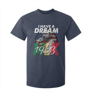 I Have A Dream Martin Luther King MLK 1963 T Shirt For Kid Black History Month TS11 Navy Print Your Wear