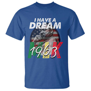 I Have A Dream Martin Luther King MLK 1963 T Shirt Black History Month TS11 Royal Blue Print Your Wear