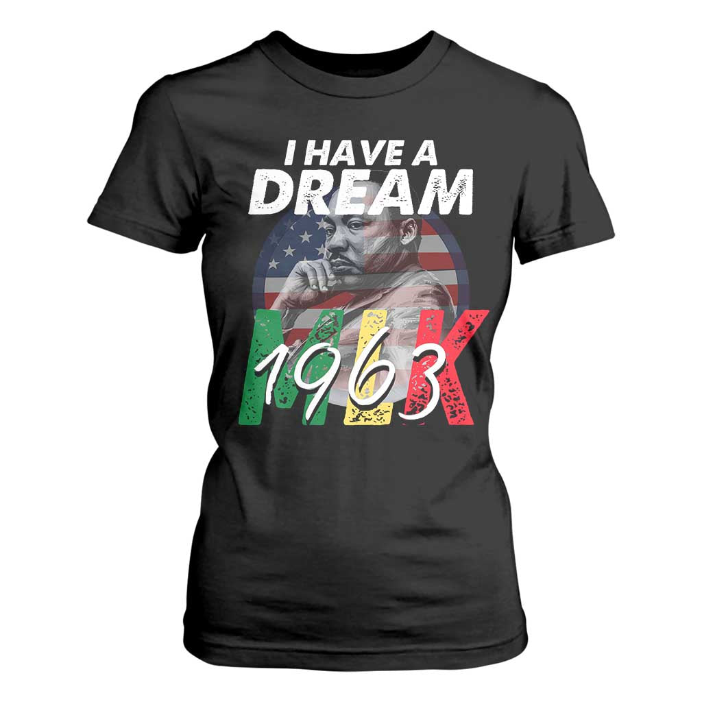 I Have A Dream Martin Luther King MLK 1963 T Shirt For Women Black History Month TS11 Black Print Your Wear