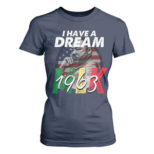 I Have A Dream Martin Luther King MLK 1963 T Shirt For Women Black History Month TS11 Navy Print Your Wear