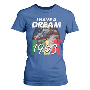 I Have A Dream Martin Luther King MLK 1963 T Shirt For Women Black History Month TS11 Royal Blue Print Your Wear