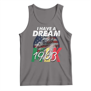 I Have A Dream Martin Luther King MLK 1963 Tank Top Black History Month TS11 Deep Heather Print Your Wear