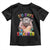 Funny Moo Deng 100 Days Smarter Toddler T Shirt Teachers Students 100th Day Of School TS11 Black Print Your Wear