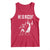 Funny Jesus American Football He Is Rizzin' Tank Top TS11 Red Print Your Wear