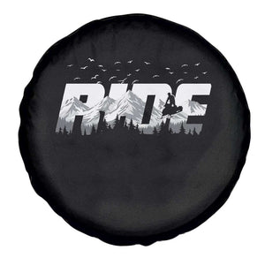 Snowmobile Ride Motor Sled Racing Winter Mountain Sports Fan Spare Tire Cover TS11 Print Your Wear