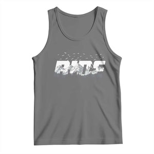 Snowmobile Ride Motor Sled Racing Winter Mountain Sports Fan Tank Top TS11 Black Heather Print Your Wear
