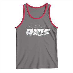 Snowmobile Ride Motor Sled Racing Winter Mountain Sports Fan Tank Top TS11 Deep Heather Red Print Your Wear