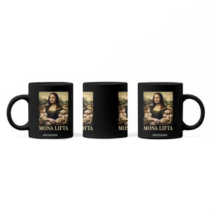 Funny Mona Lifta Muscle Mona Lisa Bodybuilding Fitness Gym Lover Coffee Mug TS11 Print Your Wear