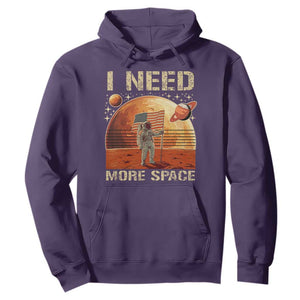 Funny Trump Mars 2025 Hoodie I Need More Space American Flag Astronauts Space TS11 Purple Print Your Wear