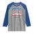 Trump Vance Liberation Day 2025 Raglan Shirt Dawn Of The Golden Age American Flag TS11 Sport Gray Royal Print Your Wear