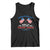 Trump Vance Liberation Day 2025 Tank Top Dawn Of The Golden Age American Flag TS11 Black Print Your Wear