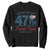 Trump Vance Liberation Day 2025 Sweatshirt 47TH President Of United States Statue Of Liberty TS11 Black Print Your Wear