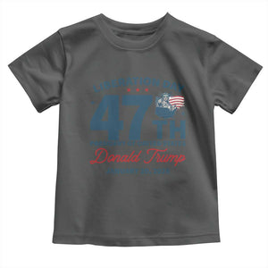 Trump Vance Liberation Day 2025 Toddler T Shirt 47TH President Of United States Statue Of Liberty TS11 Dark Heather Print Your Wear