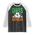 Funny Dibs On The Redhead St Patrick's Day Raglan Shirt TS11 Black White Print Your Wear
