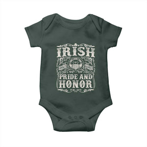 Irish Pride And Honor Baby Onesie Vintage Claddagh Ring Celtic Knot TS11 Print Your Wear