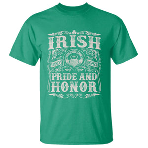 Irish Pride And Honor T Shirt Vintage Claddagh Ring Celtic Knot TS11 Irish Green Print Your Wear