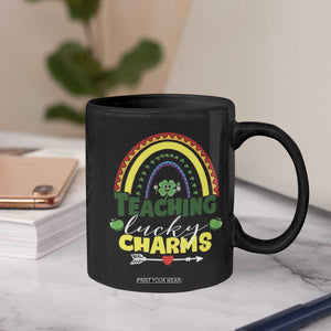 Funny St Patrick's Day Teacher Coffee Mug Teaching Lucky Charms TS11 Print Your Wear