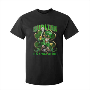 Funny Hurling It's A Way Of Life T Shirt For Kid Leprechaun Shamrock Irish Sport TS11 Black Print Your Wear