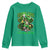 Funny Hurling It's A Way Of Life Youth Sweatshirt Leprechaun Shamrock Irish Sport TS11 Irish Green Print Your Wear
