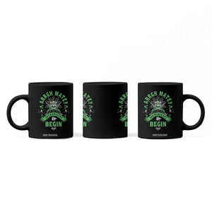 Funny St Patrick's Day Pirate Coffee Mug Arrgh Matey Let The Shenanigans Begin Shamrock TS11 Print Your Wear