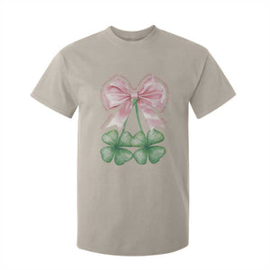 Not Lucky Just Blessed T Shirt For Kid Blessed Christian Shamrocks St Patricks Day Coquette TS11 Sand Print Your Wear