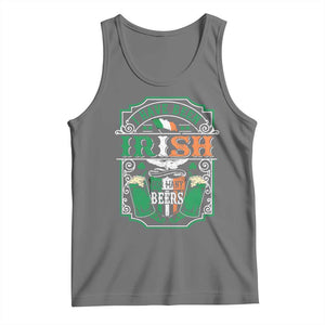 Funny Irish Beer Drinking Tank Top I Have Been Irish For Many Beers St Patrick's Day TS11 Black Heather Print Your Wear