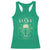 Funny St Patrick's Day Irish Beer Drinking Racerback Tank Top The Lucky Beer Club Horseshoe TS11 Irish Green Print Your Wear