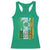 St Patrick's Day Black Irish Racerback Tank Top Vintage American Flag Celtic Cross TS11 Irish Green Print Your Wear