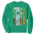 St Patrick's Day Black Irish Sweatshirt Vintage American Flag Celtic Cross TS11 Irish Green Print Your Wear