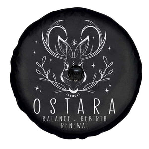 Ostara Pagan Eostre Easter Day Spare Tire Cover Balance Rebirth Renewal Bunny TS11 Print Your Wear