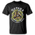 Ostara Balance Rebirth Renewal T Shirt Ostara Pagan Eostre Easter Day Three Hares TS11 Black Print Your Wear