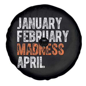 Funny Basketball Spare Tire Cover January February Madness April Month TS11 Print Your Wear