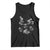 Funny Easter Day Spooky Bunny Chicks Skeleton Tank Top TS11 Black Print Your Wear